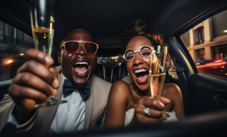 Chauffeur service for anniversary dinner in Southglenn, CO